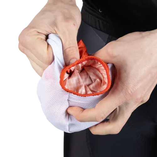 Integrierte Packtasche