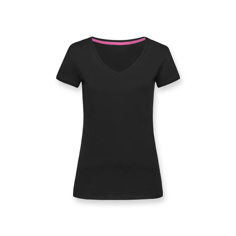 T-Shirt Classic V-Kragen Damen