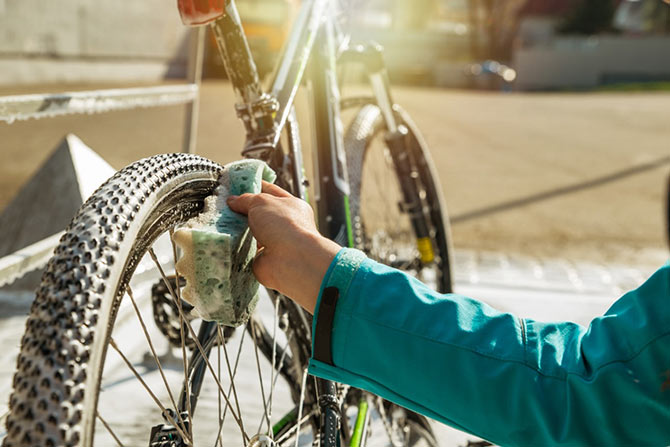 Fahrrad reinigen Fahrrad putzen & Fahrradkette ölen